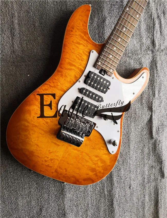 Орел. Бабочка Электрогитары электрическая бас гитара Custom Shop металл рок пламени