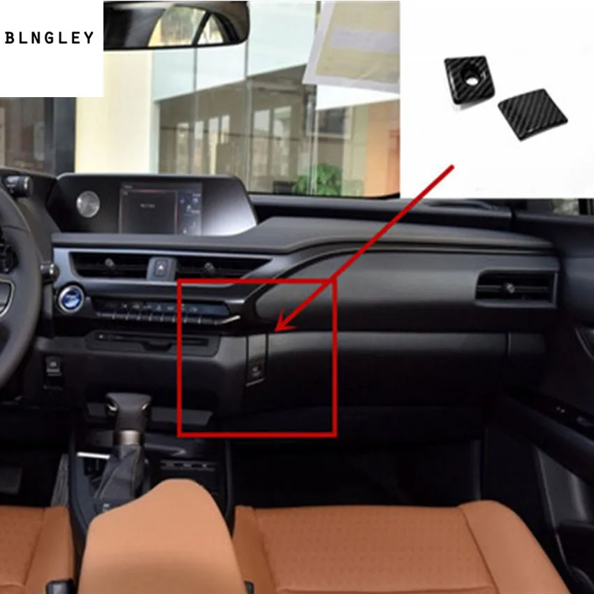 Наклейка на автомобиль 2 шт./лот ABS углеродное волокно зерно пассажирский боковой