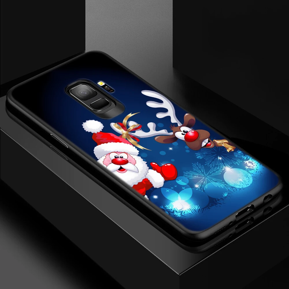 Мягкий ТПУ чехол для телефона Lavaza на Новый год и Рождество Samsung Galaxy A10 A30 A40 A50 A70 M10 M20