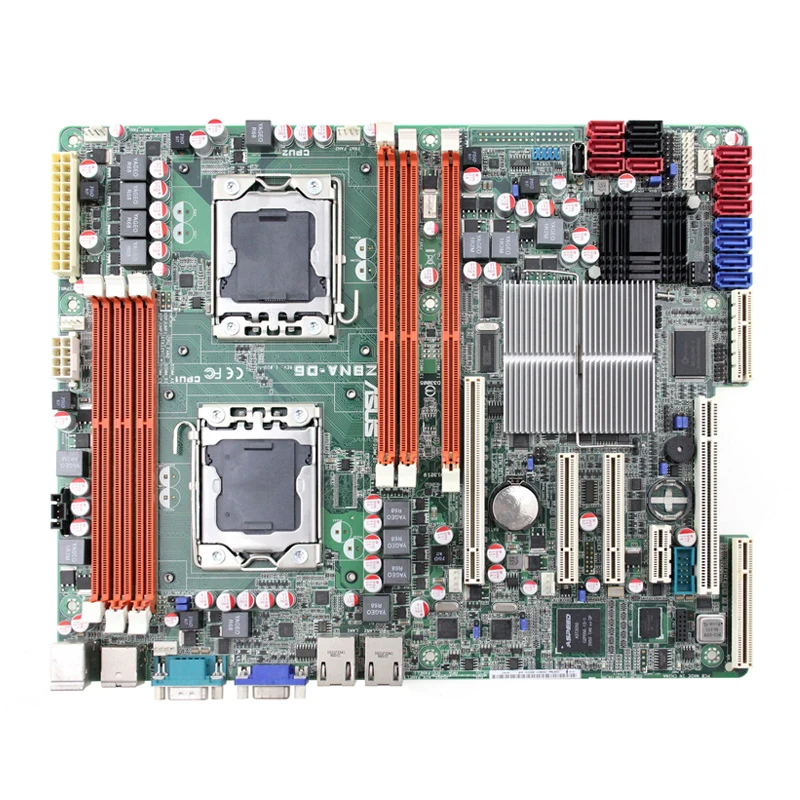 1 шт. ASUS Z8NA D6 Dual 1366/X58 двухканальная материнская плата по стандарту ATX версия игры