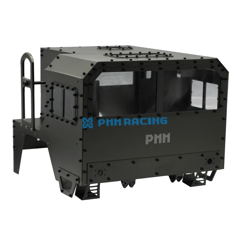 CNC алюминиевый сплав 1/10 RC Crawler DIY военный грузовик внедорожник головка