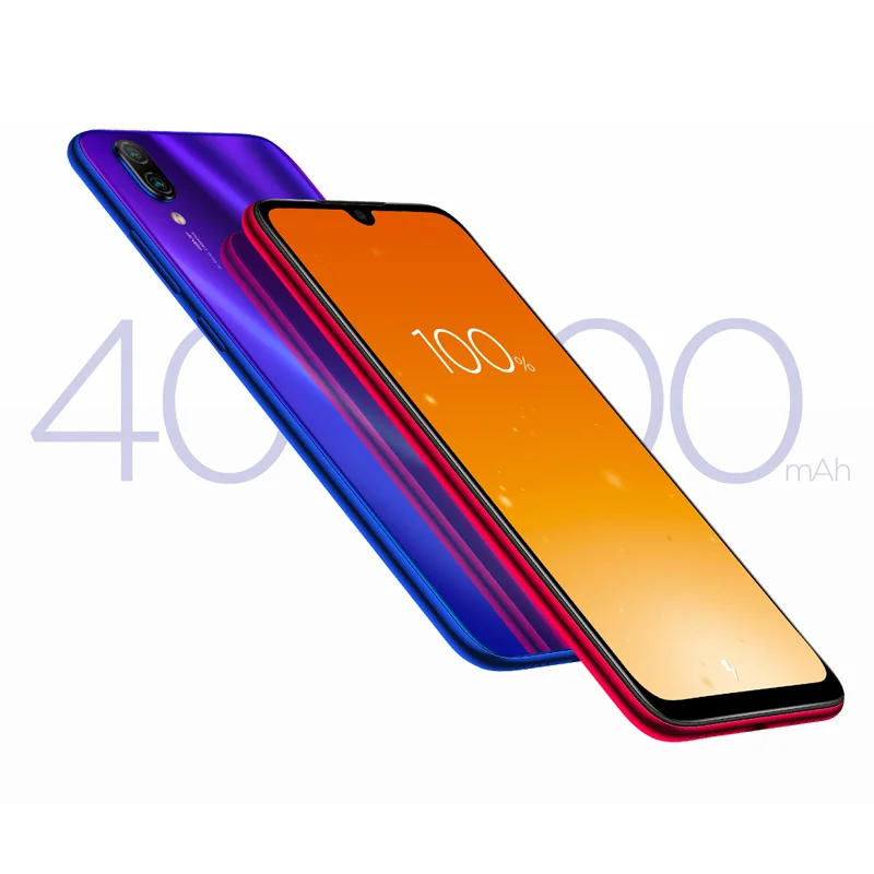 Xiaomi Redmi Note 7 с глобальной версией 4 ГБ 64 MIUI 10 Смартфон Snapdragon 660 четыре ядра 6 3 дюймов