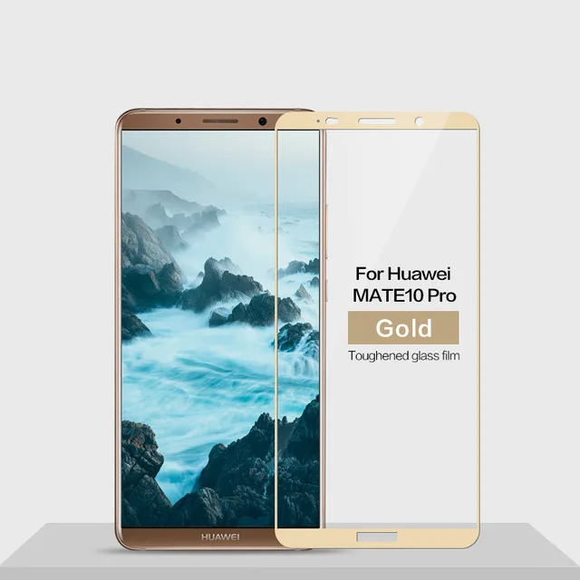 2 шт закаленное стекло Huawei Mate 10 Pro защита экрана Анти взрыв полное покрытие