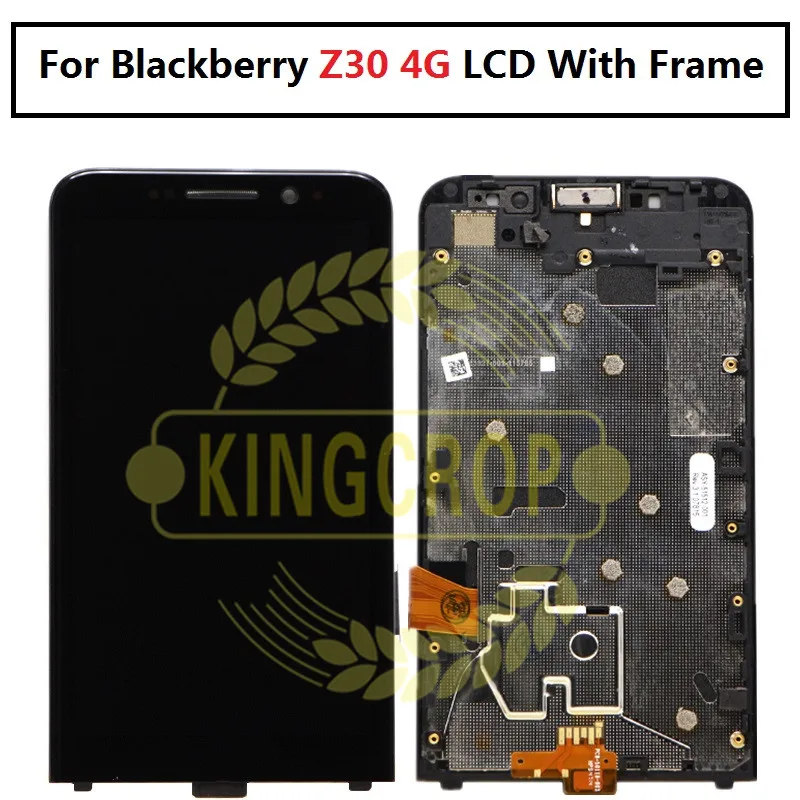 Для Blackberry Z30 4G ЖК-дисплей Дисплей с кодирующий преобразователь сенсорного экрана