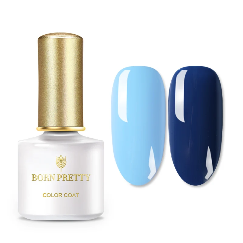 Гель лак для ногтей BORN PRETTY Jazz Blue 6 мл УФ светодиодный цветной гель ногтей|Гель