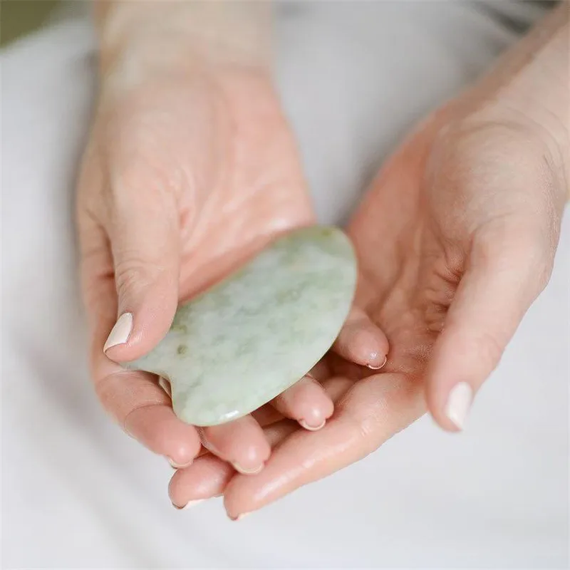 Прямая поставка 1 шт. инструмент для подтяжки лица и шеи Gua Sha китайская медицина