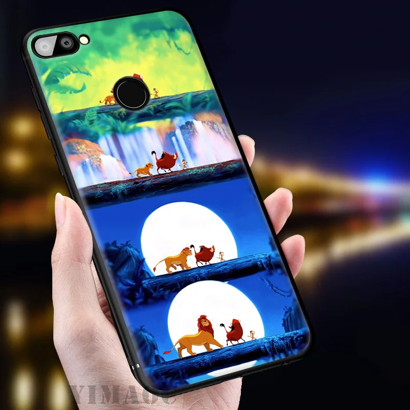 YIMAOC Король Лев Мягкий чехол с мультяшным рисунком для huawei mate 20 10 P30 P20 Pro P10 P9 P Smart Z