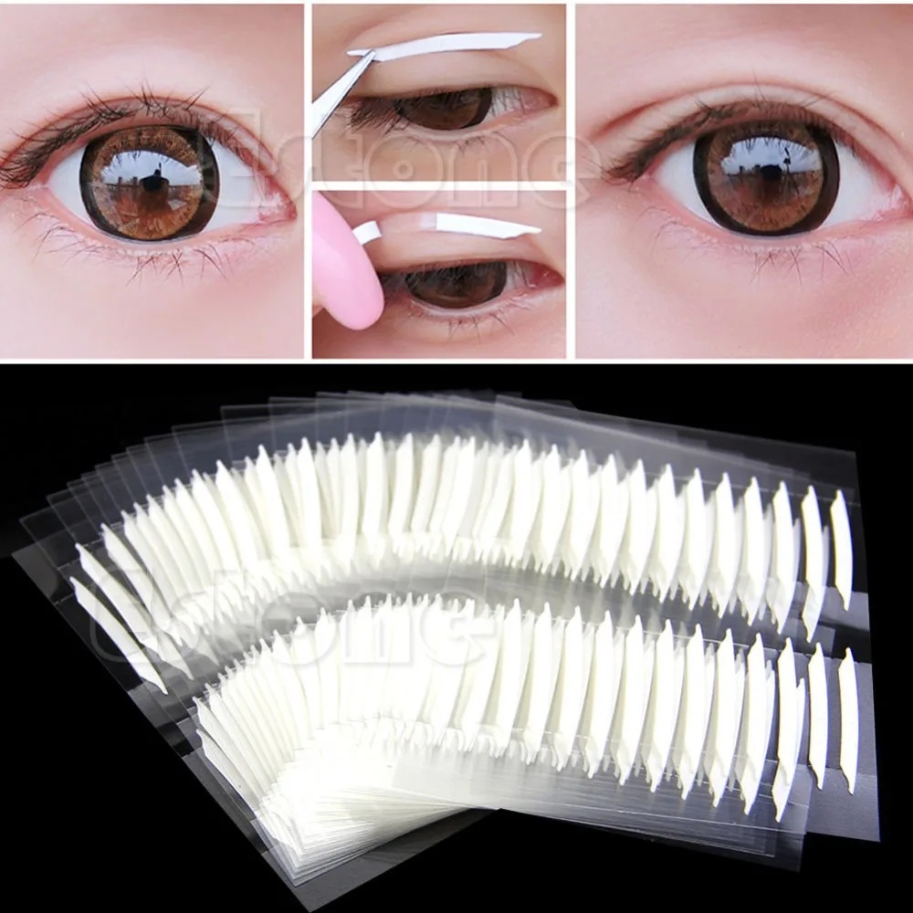 

Hot Sale Women Invisible Double Eyelid Tape Trial 240 pairs stiker New 2017 arrival
