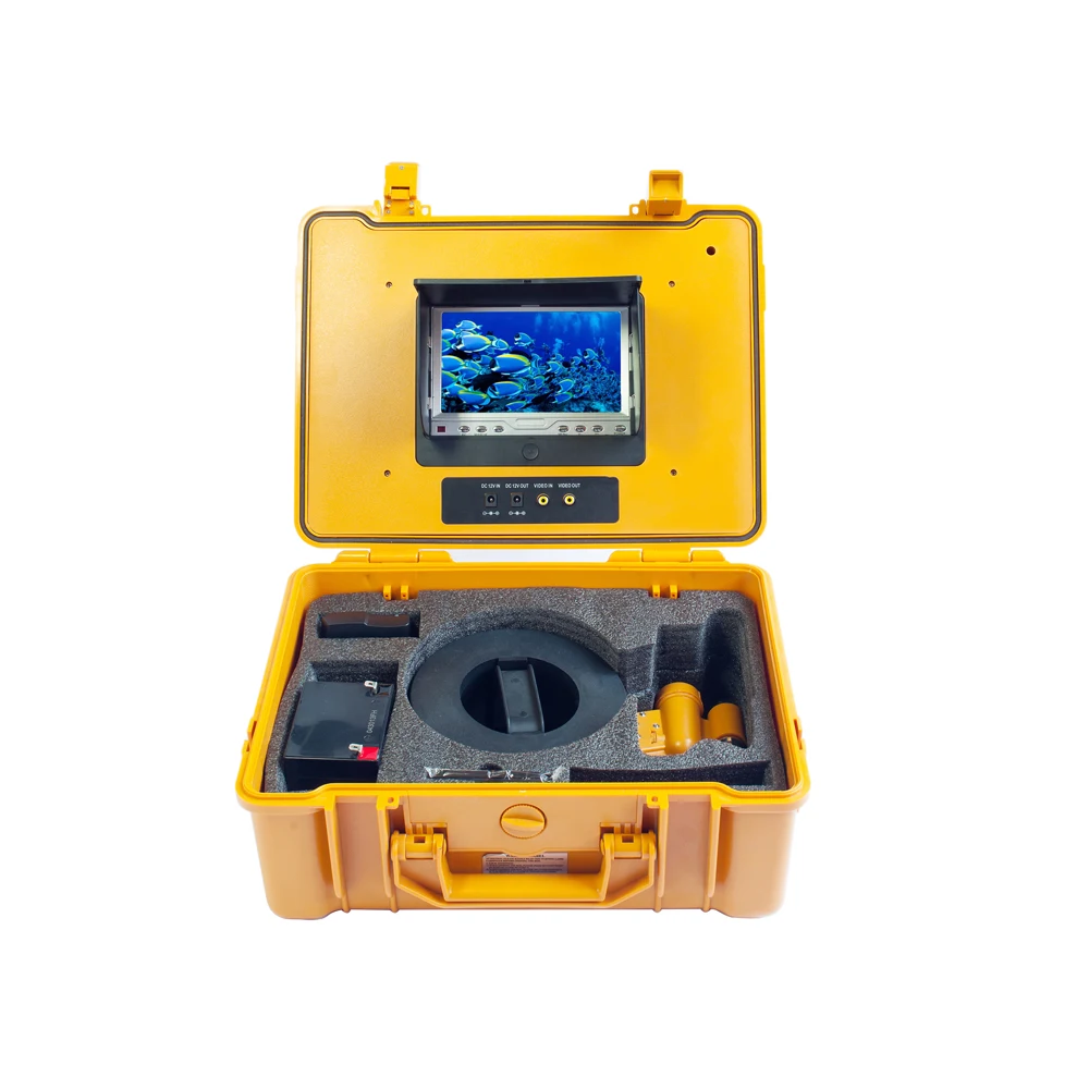 Продажа Видеокамера для подводной рыбалки, экран 7 дюймов, от 20 до 100 метров