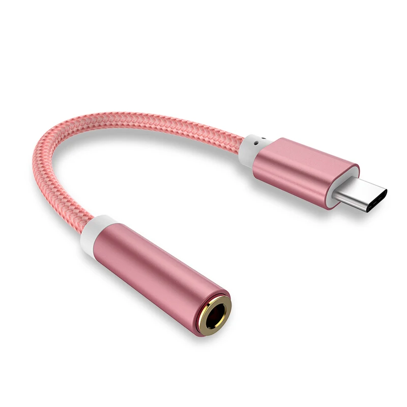 Кабель для наушников с разъемом USB Type C на 3 5 мм адаптер внешний кабель Mi8 SE Mi6 Mi Mix 2/2s