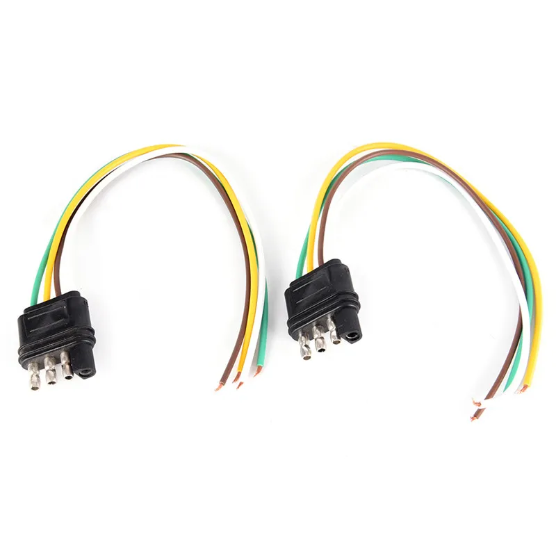 4 контактный разъем 2ft прицеп светильник жгут проводов для наращивания 18 AWG