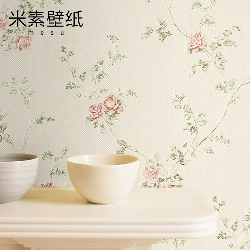 2017 Papel Pintado Papier Peint фото обои м в пасторальном стиле спальня Нетканая настенная