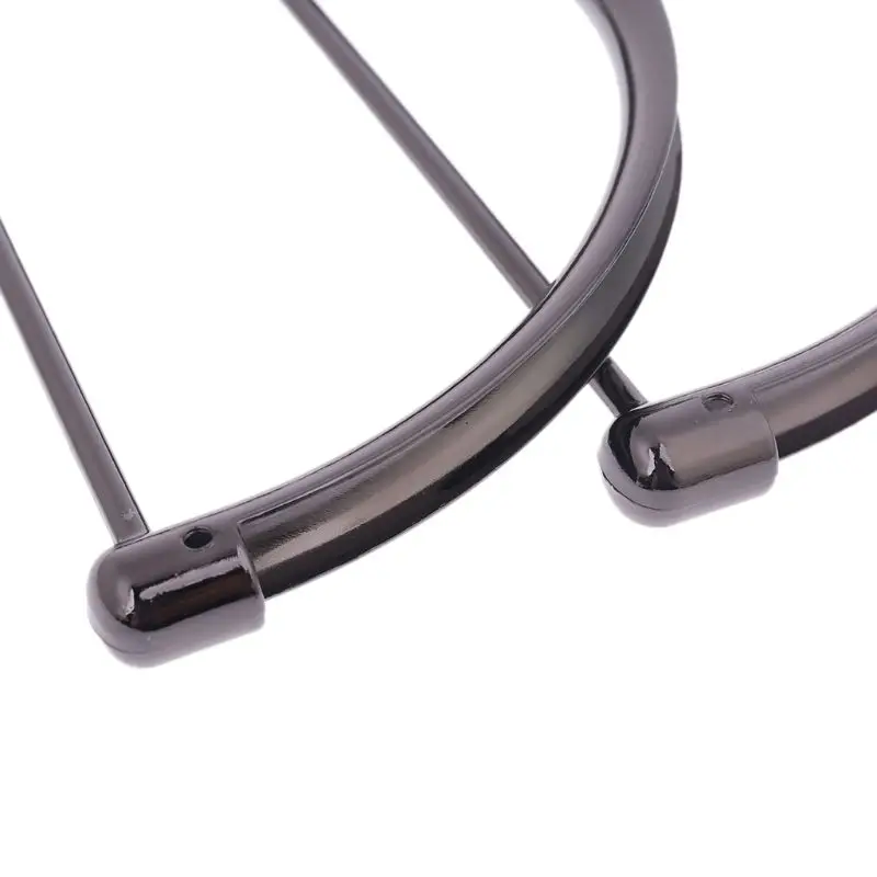 

THINKTHENDO 2pcs Women Metal Handle Replacement For Purse Beach Bag Handbag Small Shopping Tote