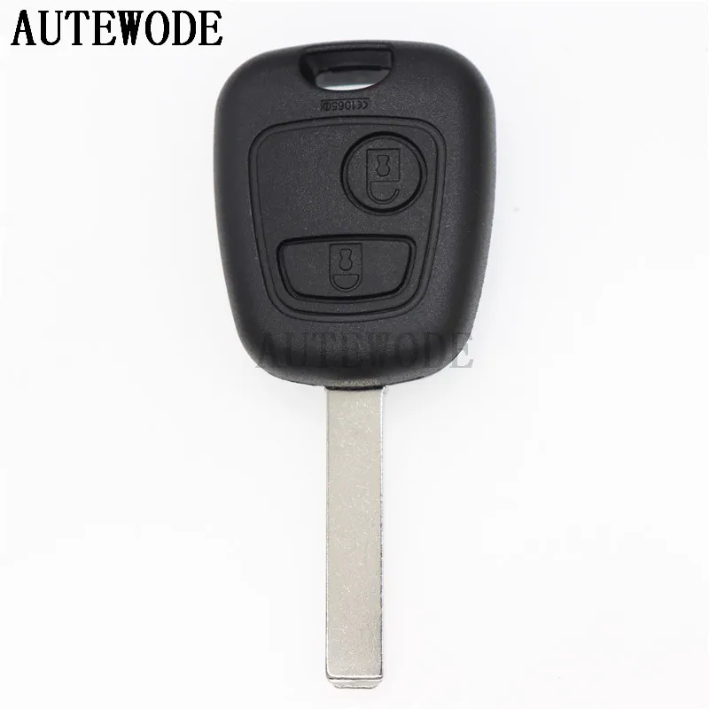 AUTEWODE 2 кнопки дистанционного управления брелок автомобиля телефон SX9 307 407 406
