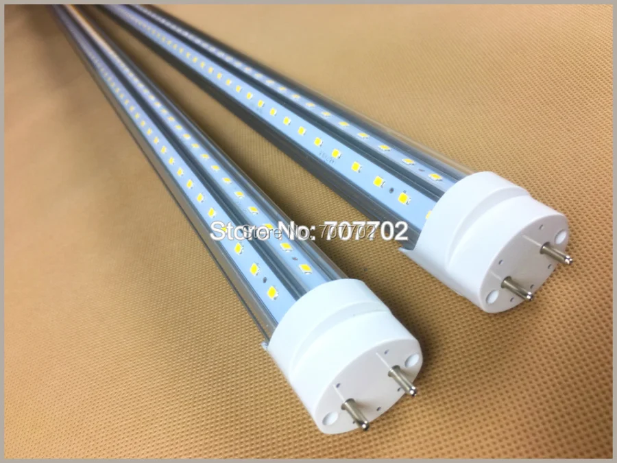 6ft светодиодный трубки t8 свет G13 6 футов 45 Вт SMD2835 288 светодиодный AC 85-265 V-образный угол луча 270 1800 мм Светодиодная лампа трубки
