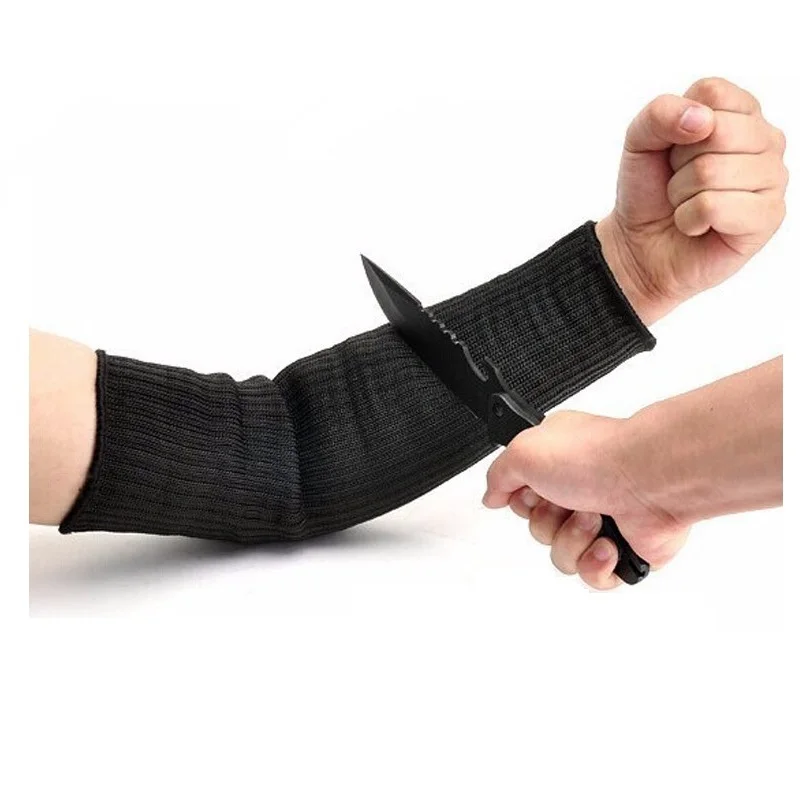 1 пара защита для рук наружной самозащиты от стекла нож перчатки манжеты режущие