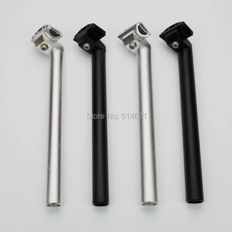 Матовый Алюминиевый сплав MTB горный велосипед seatpost fixed gear дорожный велосипед seat post 300/мм 27,2*25,4 мм seat tube черный/серебристый