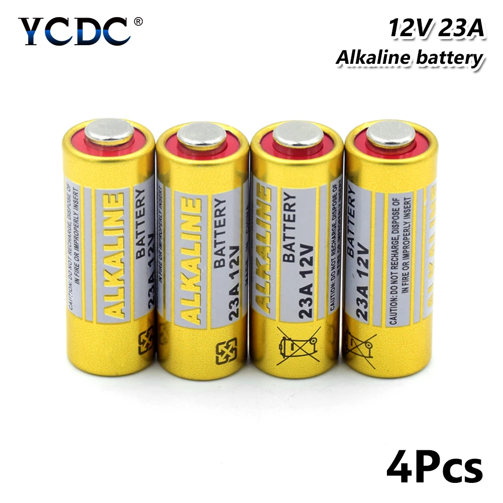 YCDC 12 В щелочная сменная батарея 23A 23GA MS21 A23 E23A V23GA батареи батарея для дистанционного управления дверной звонок