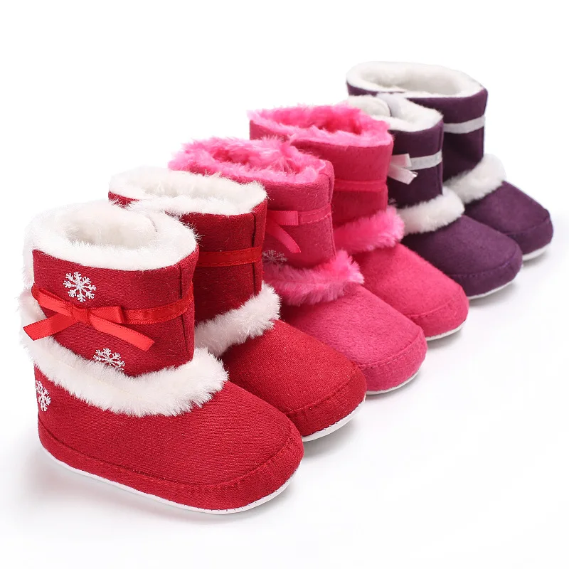 

0-1 years old winter boots soft bottom warm baby toddler shoes