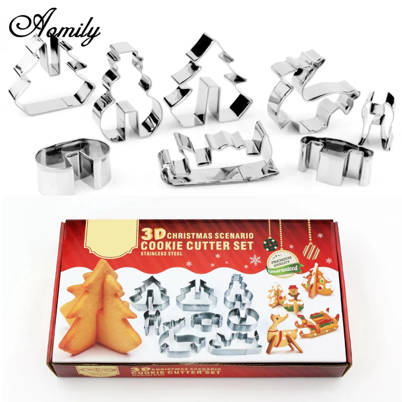 8 шт./компл. формы для выпечки из нержавеющей стали | Дом и сад