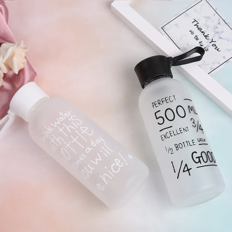 1 шт. бутылка для воды взрослых спортивные путешествия пластиковая прозрачная