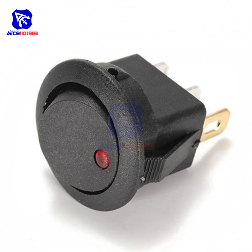 5 шт./Лот 12 В светодиодный красный/желтый/синий/зеленый Точечный светильник