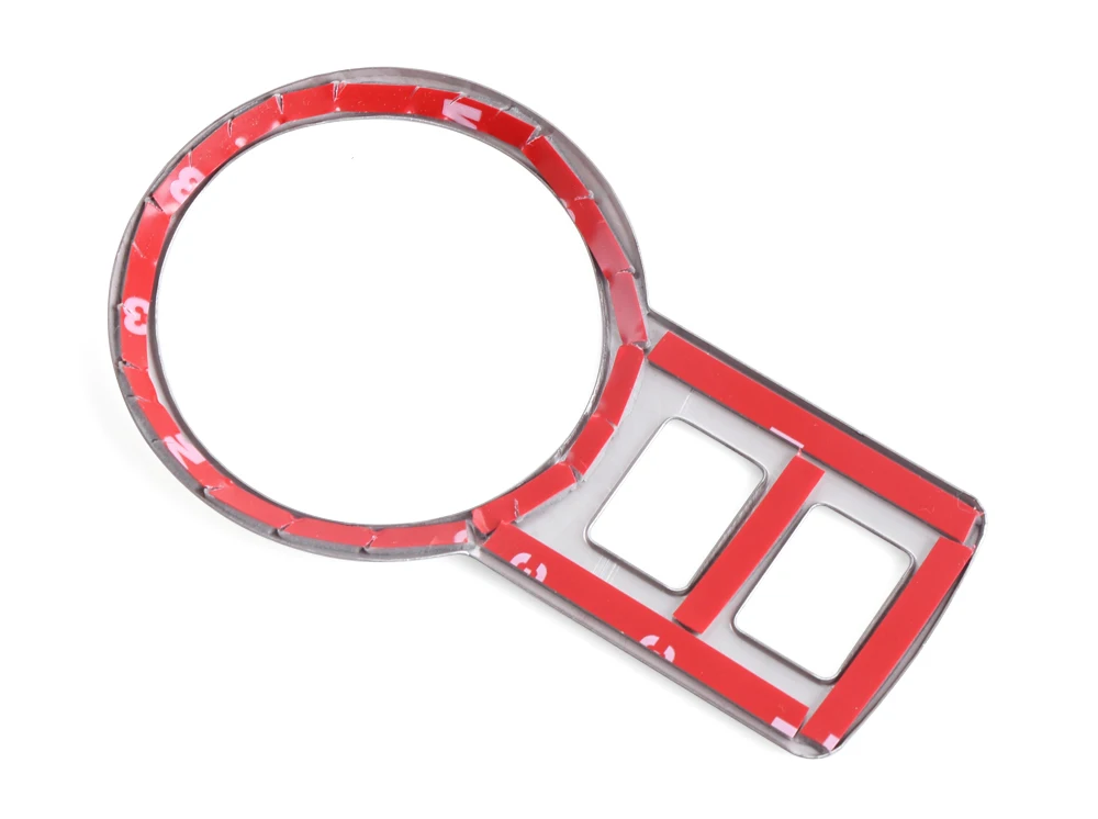 Стайлинг автомобиля крышка переключателя фар из нержавеющей стали наклейки для