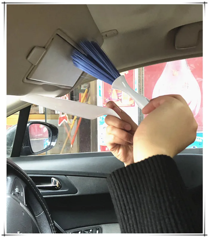 Новый стиль автомобиля Стайлинг щетка для чистки инструментов Peugeot 308 508 RCZ 2008 3008