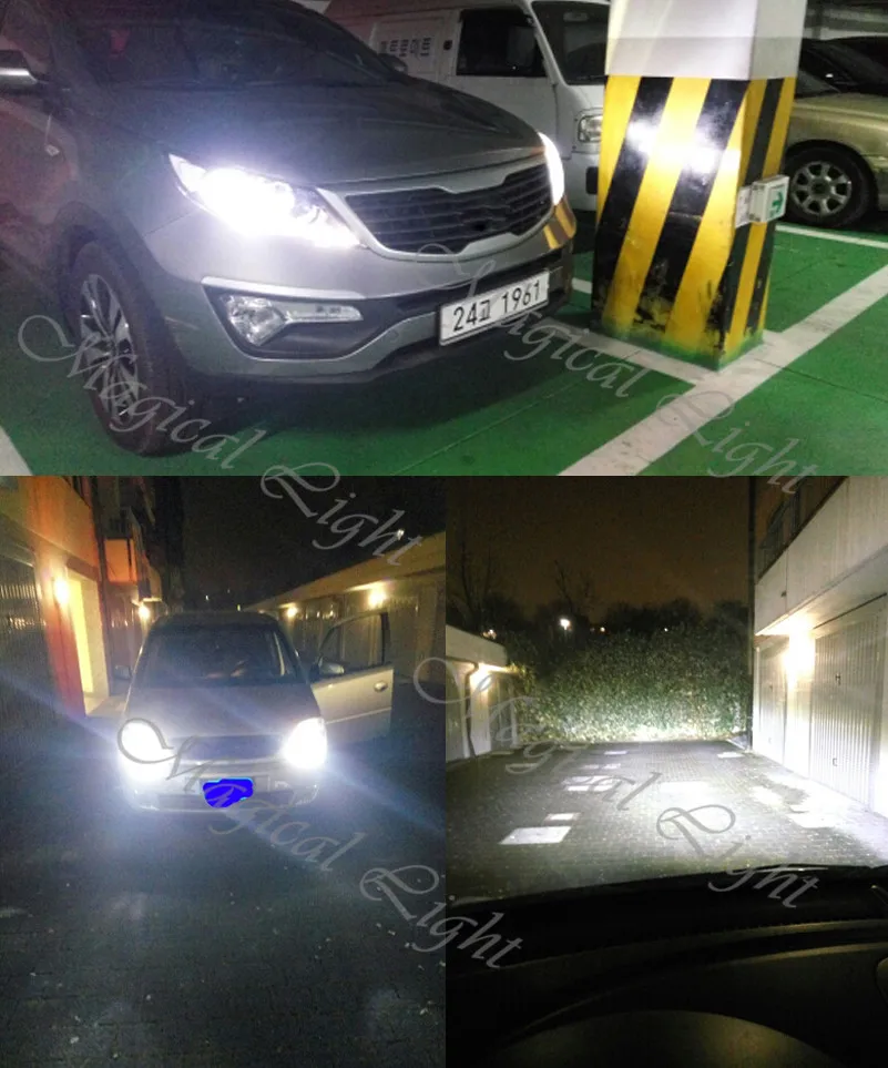 Автомобильный светодиодный 72 Вт головной светильник s комплект H7 H1 H4 H11 H13 9006 HB4 9005