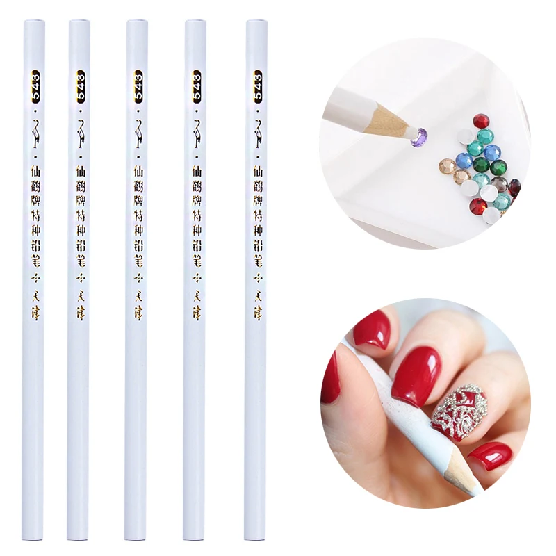 5 шт. для ногтей легко подбираемые стразы ручка со стразами украшения инструмент