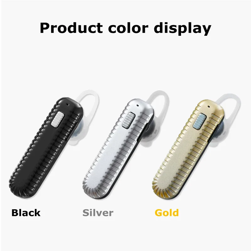 Gutsyman GM007 Bluetooth 4.2 headset/Wireless EarHook headphone in-ear earbuds With Mic earphone for iphone 7 all smart phones |