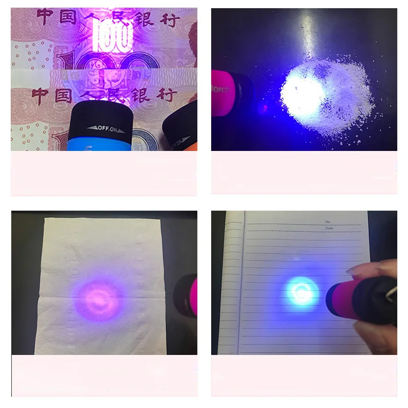 Мини УФ фонарик светильник ультрафиолетовый мочи домашних животных с Красители