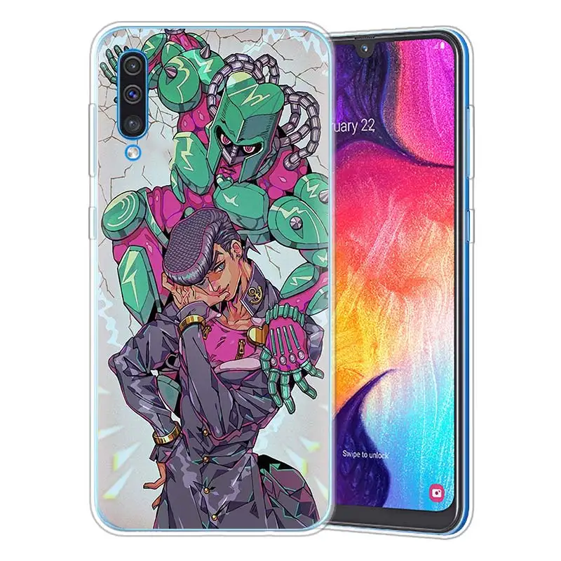 JoJo's Bizarre Adventure JoJo Silicone Case for Samsung Galaxy A71 A51 A90 5G A50 A70 A40 A20e A10 A30 A80 A8 Plus A7 A9 Cover