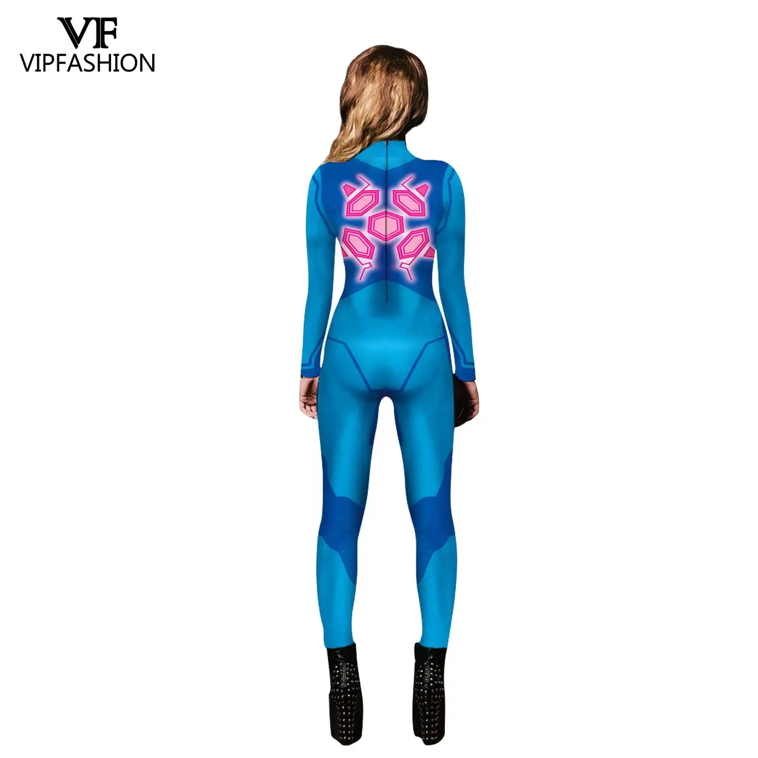 VIP модные Metroid Самус Аран игровой костюм героя косплэй женский Fate Zero боди Мощность