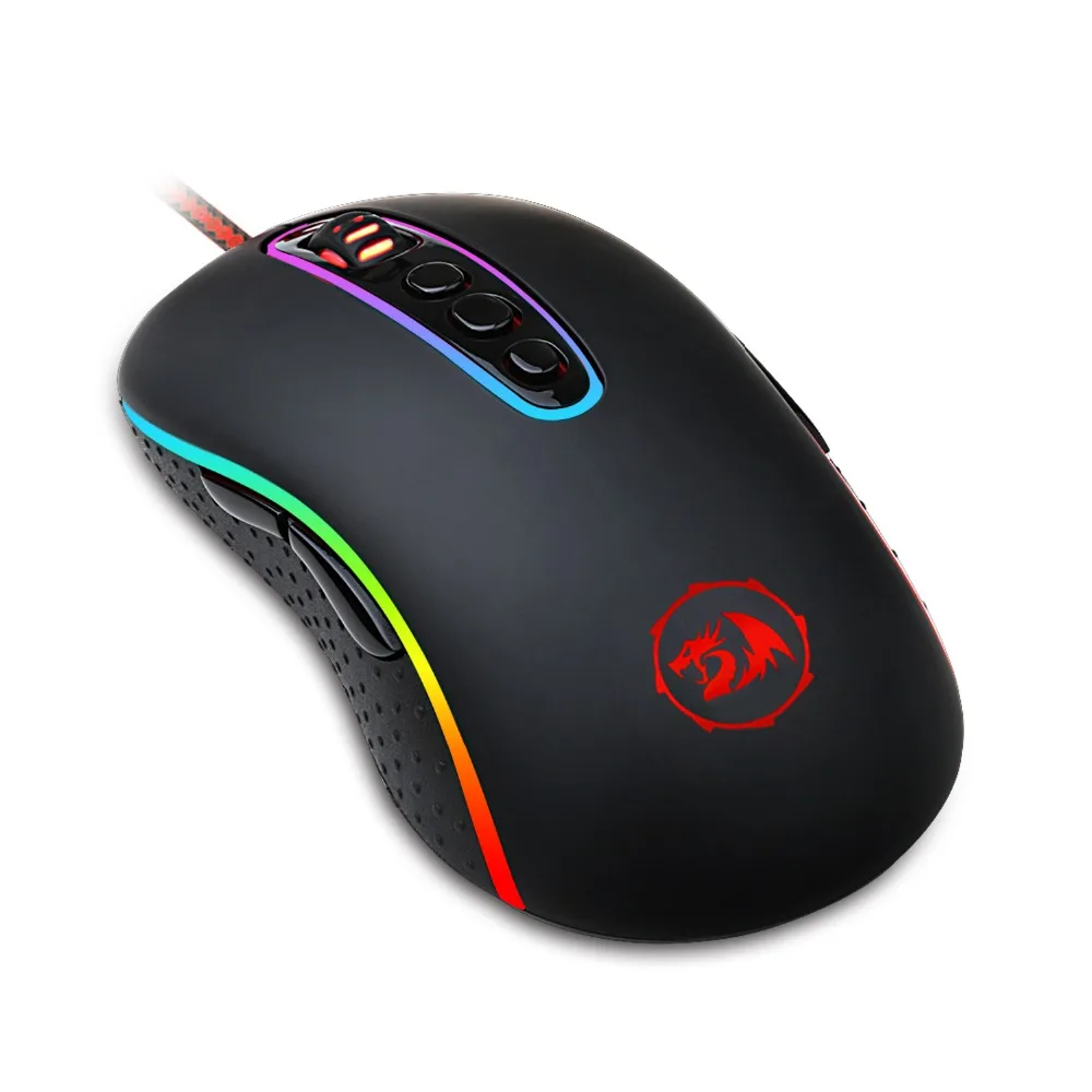 Redragon M702-2 игровой Мышь 10000 Точек на дюйм 10 кнопок эргономичный дизайн для