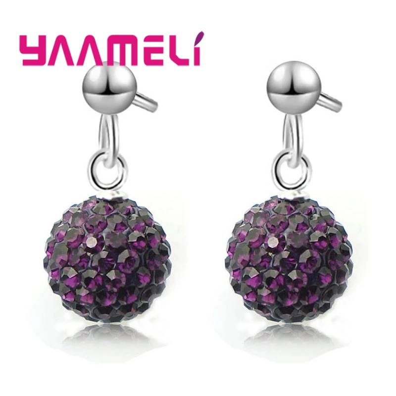 Женские серьги из серебра 925 пробы с фианитами | Украшения и аксессуары