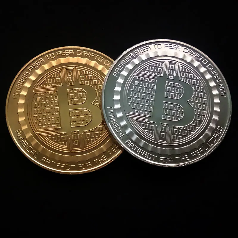 Монеты Биткойн не наличные памятные монеты биткоины сувенир искусство