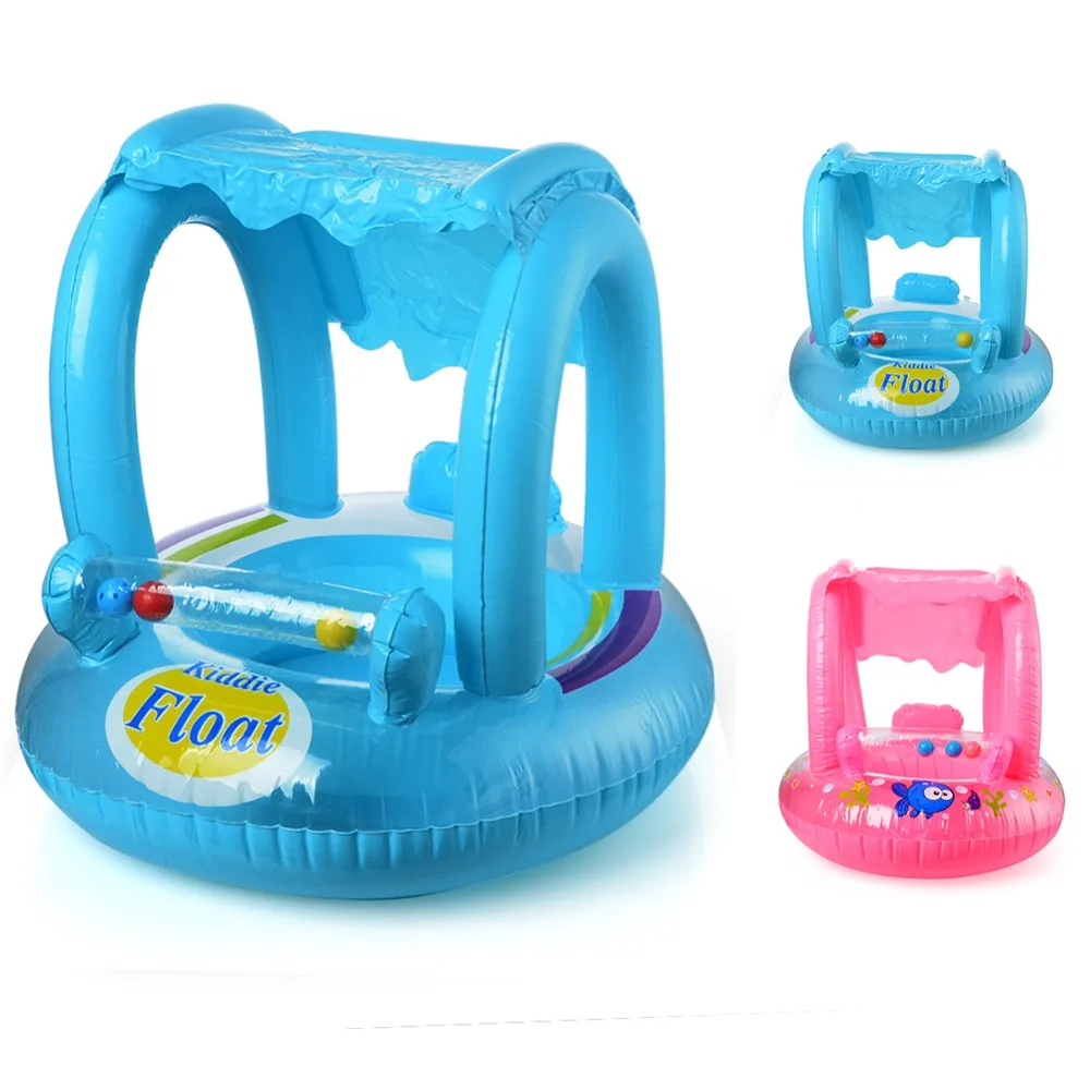 Детское плавательное кольцо Надувное сиденье для плавания лодка с