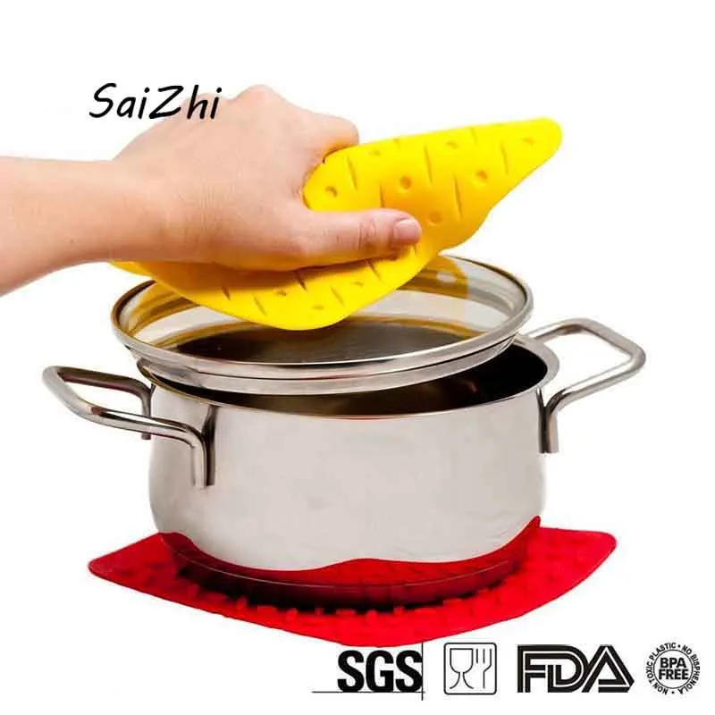 Creative Insulation Thicken Placemats Table Silicone Coaster Teacup Mats Home Accessories Kitchen Apperons A829 | Дом и сад