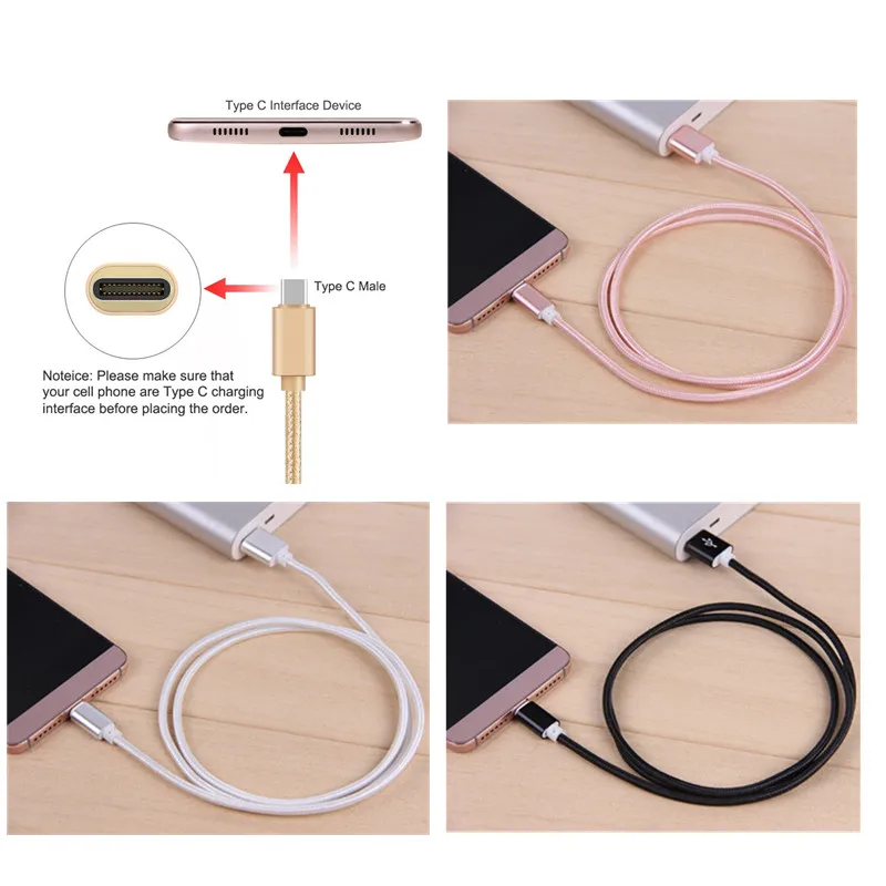Кабель USB Type-C для MacBook 12 /Google ChromeBook Pixel 3 2 XL /OnePlus 7 3T Meizu Pro 6 планшета Xiaomi Mix Mi 9 Pad |