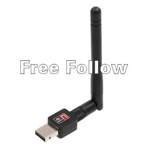 hot!802.11 n/g/b Mini 150M USB Wireless WiFi Network Card LAN Adapter with Antenna 10pcs/lot Free Shipping+Fast delivery! | Компьютеры и