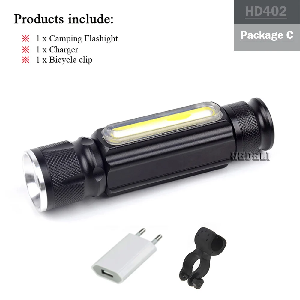 Мини cob Penlight светодиодный фонарик cree q5 Рабочий фонарь водонепроницаемый светильник linterna lanterna использовать 14500 перезаряжаемый аккумулятор или AA - Испускаемый цвет: JHD402C1