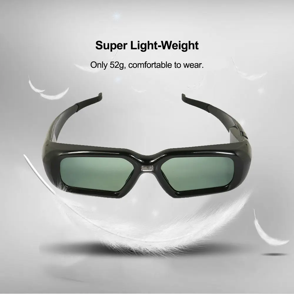 3D очки с активным затвором для универсального ViewSonic Sharp BenQ XGIMI Optoma acer CooLUX готов dlp