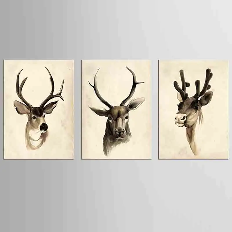 Декор для стен с принтом Овцы минималистичный художественный холст животных