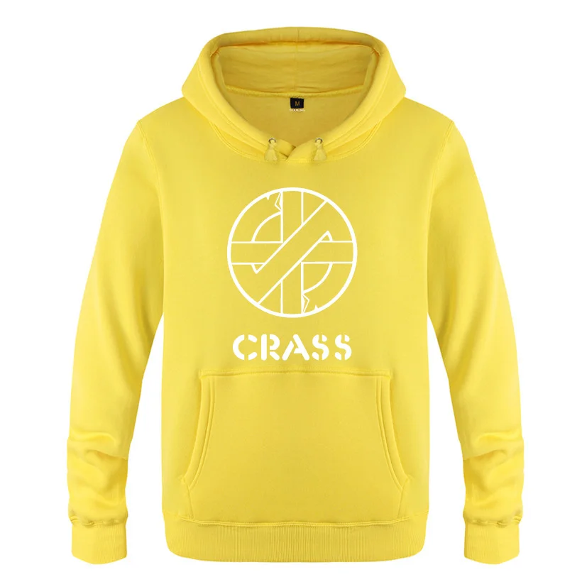 Crass Music Hoodies мужские мужские пуловеры Свитшот флисовый - Цвет: HUAY BAT