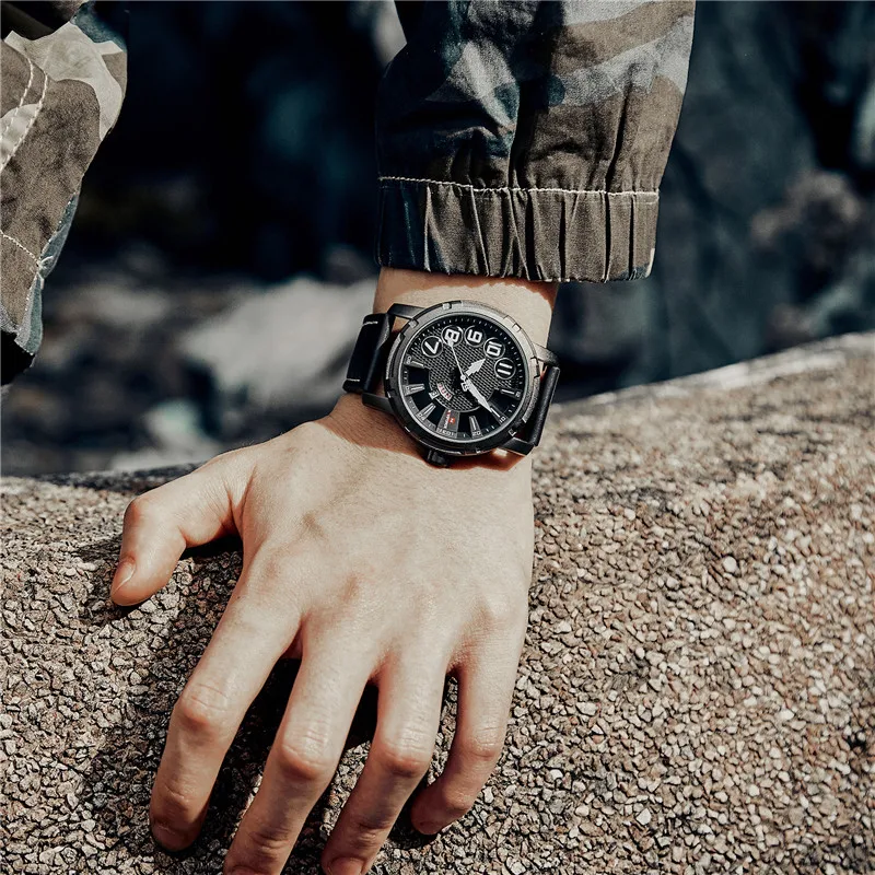 Relogio Masculino Новый NAVIFORCE для мужчин часы Спорт непромокаемые наручные Военная