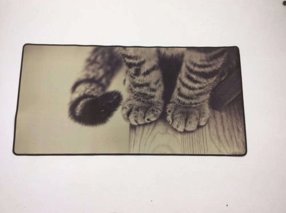 Mairuige Cat ноги Бесплатная доставка коврик для мыши Мышь Pad с нескользящей подошвой и