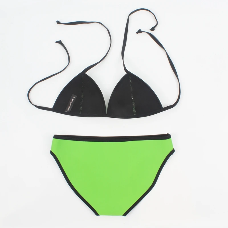 2019 Summer SWIMMART Excellent Quality Women's Very Popular Neoprene Bikini Swimsuit Set Push Up Swimwear DK003 |