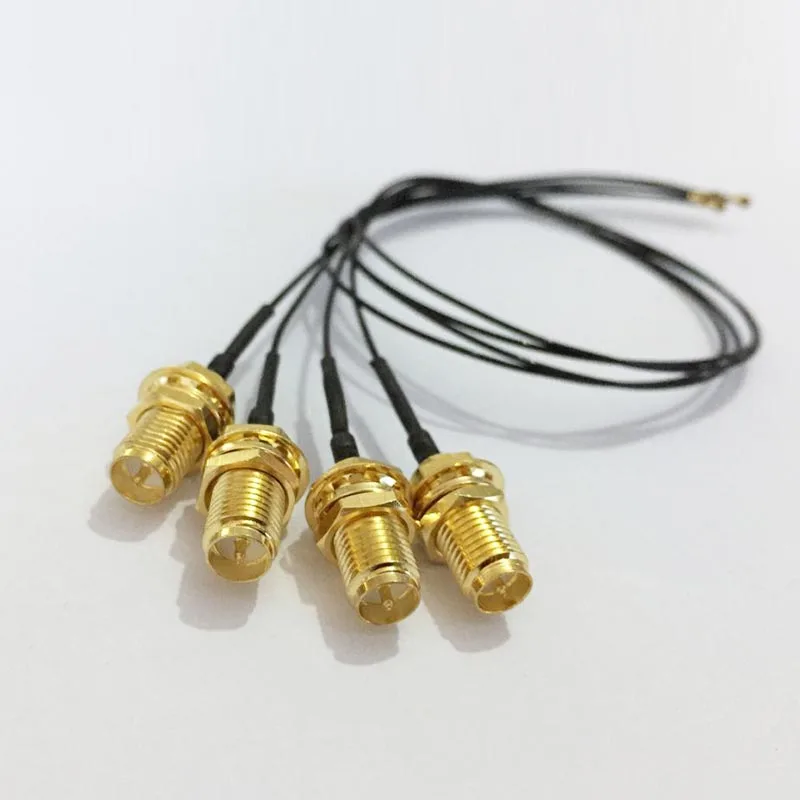 30 см IPX IPEX U. FL MHF4 к RP SMA Гнездовой кабель pigtail диаметр 0 81 мм для PCI WIFI карты