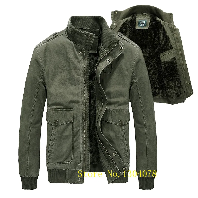Мужская зимняя куртка бренд veste homme hiver AFS JEEP Военная Мужская Зимняя парка теплое пальто из плотного флиса мужской размера плюс 4XL